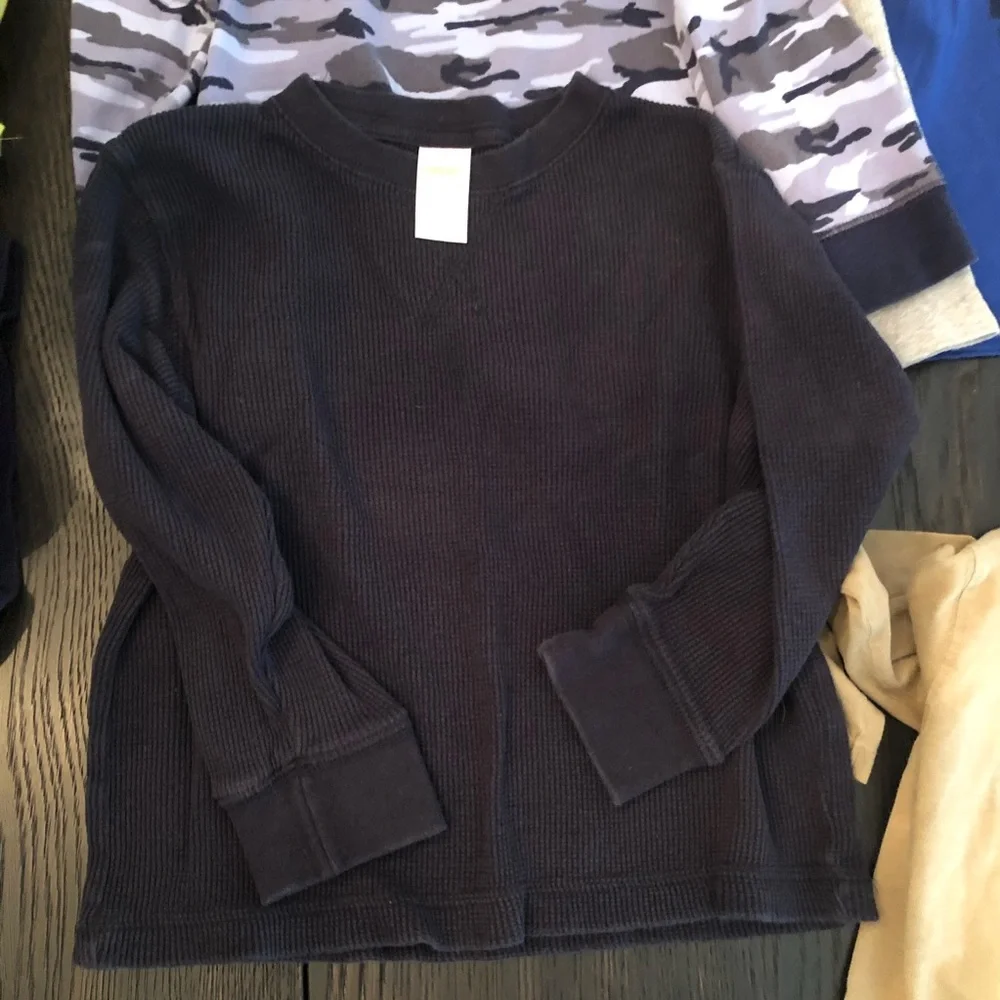Lot of 4 boys size 4 long sleeve shirts lot Gymboree, Gap